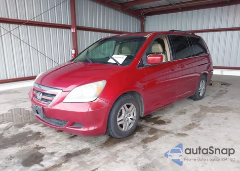 2005 Honda Odyssey Ex-L из США, поврежденный, VIN 5FNRL38705B004902